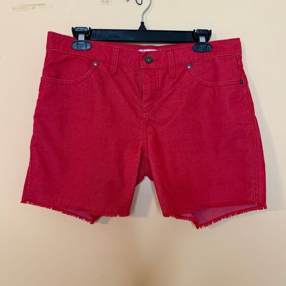 Carve Designs Oahu High Rise 6” Stretch Cord Shorts women’s size 6 - Picture 1 of 6